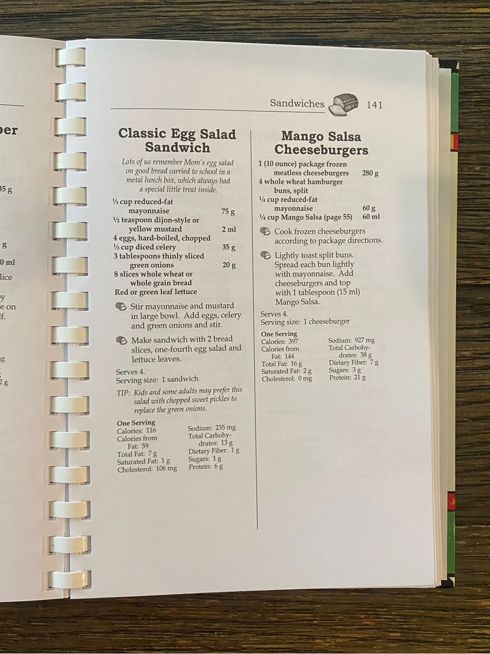 Cookbook 365 Easy Vegetarian Recipes Combination Hardback Spiral Bound Book
